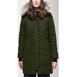 Canada Goose Lorette Parka - Military Green - L